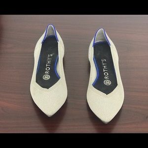 Rothys point Flax Birdseye Flats